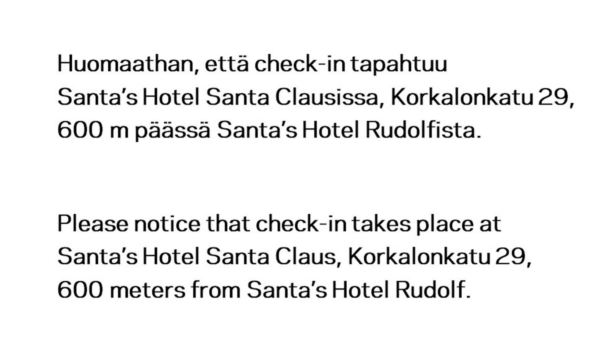 Santa'S Hotel Rudolf Rovaniemi Exterior photo